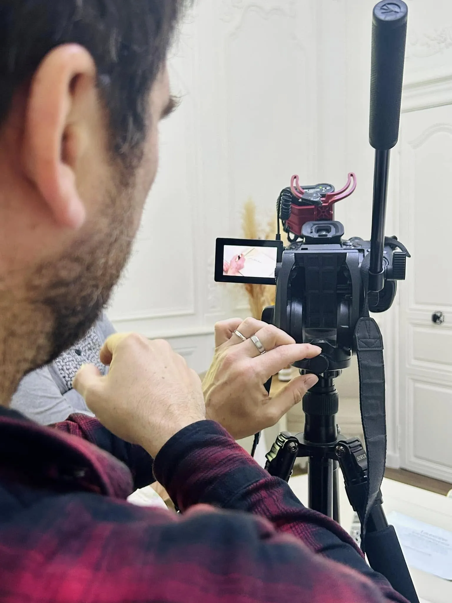 Tournage d’un court-métrage avec des résidents du Clos des Acacias